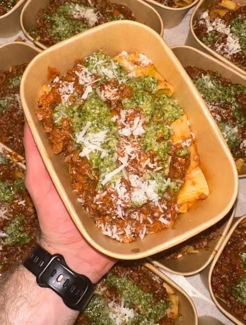 Braised Port Ragu TruePlate | Meal prep delivery in Liverpool